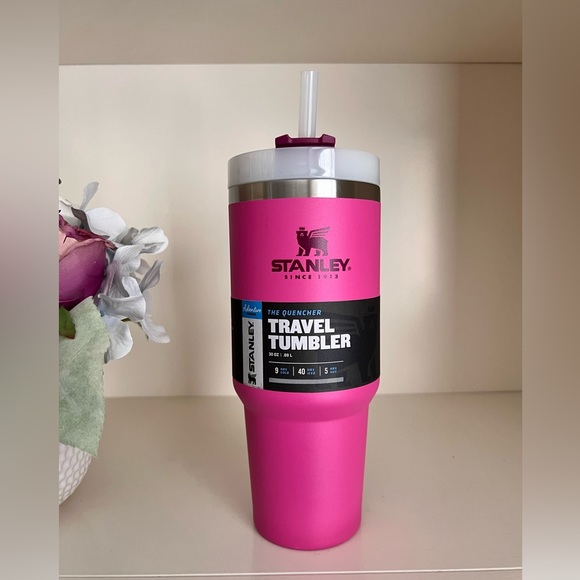 🎉LAST PIECE🎉NWT Stanley 30oz Stainless Steel Adventure Quencher Azalea - Picture 7 of 12